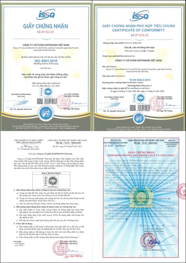 chứng nhận iso